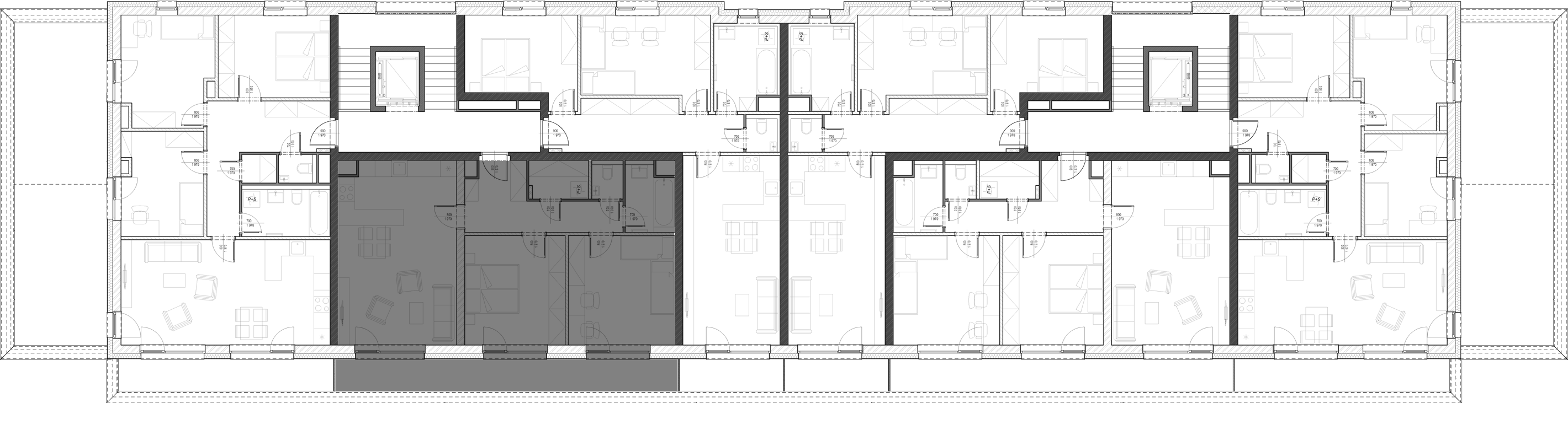 Pozice bytu 5.02 v budově